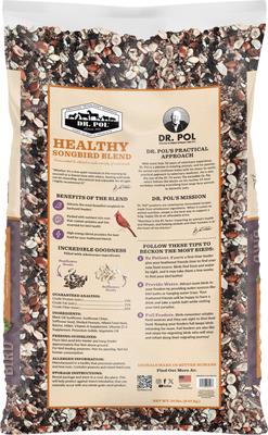 Show full view: Dr. Pol Healthy Songbird Blend Wild Bird Food, 20-lb bag slide 2 of 10