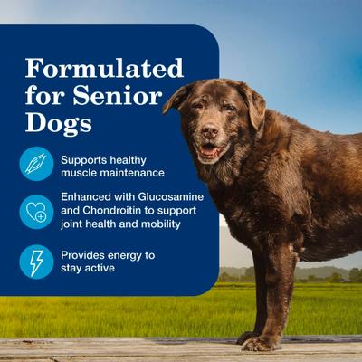 Show full view: Blue Buffalo Homestyle Recipe Senior 7+ Turkey & Lamb Variety Pack Wet Dog Food, 12.5-oz can, 6 count slide 5 of 10