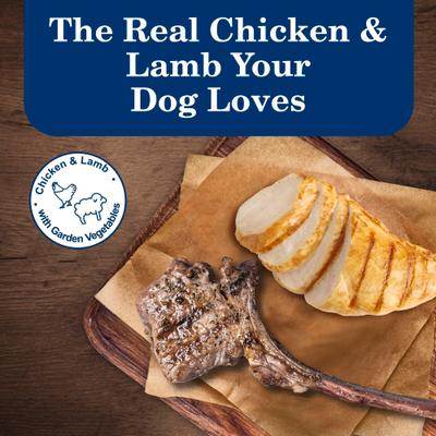 Show full view: Blue Buffalo Homestyle Recipe Chicken & Lamb Variety Pack Wet Dog Food, 12.5-oz can, 6 count slide 4 of 10