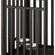 Show in main carousel: Wooflex Double Dog Waterproof Hard-Sided Dog Crate, Black Oak, 55-in slide 6 of 7