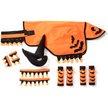 Show in main carousel: Tough1 5 Piece Halloween Horse Harness Set, Orange/Black, Mini slide 1 of 1
