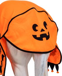 Tough1 Halloween Horse Quarter Sheet, Orange/Black, Horse: 55-in spine, 36-in drop, 40-in breastcollar slide 2 of 4
