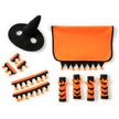 Show in main carousel: Tough1 5 Piece English Halloween Horse Set, Orange/Black, Mini slide 1 of 1