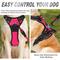 Show in main carousel: BARKBAY Front Clip Reflective No Pull Dog Harness, Pink, Medium: 22.5 to 28-in chest slide 2 of 12