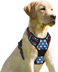 BARKBAY Front Clip Reflective No Pull Dog Harness, Star, X-Small: 15.5 to 19.5-in chest