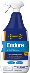 Farnam Endure Sweat Resistant Horse Fly Spray, 32-fl oz bottle