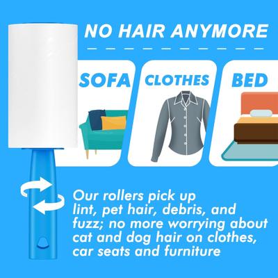 Show full view: Albatross Health New England Extra Sticky Lint Rollers for Pet Hair, 400 count slide 3 of 7