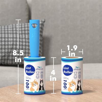 Show full view: Albatross Health New England Extra Sticky Lint Rollers for Pet Hair, 400 count slide 4 of 7