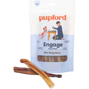 Pupford Mini Beef Dog Bully Sticks, 8-oz bag