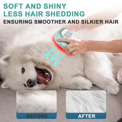 Show full view: PUPCA Cold Laser Red Light Therapy Brush for Dogs & Cats, Blue slide 7 of 11