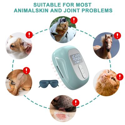 Show full view: PUPCA Cold Laser Red Light Therapy Brush for Dogs & Cats, Blue slide 10 of 11