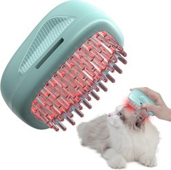 PUPCA Cold Laser Red Light Therapy Brush for Dogs & Cats, Blue