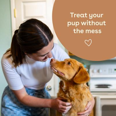 Show full view: Pupford Human-Grade Peanut Butter Adult Crunchies Dog Treats, 5-oz bag slide 5 of 5