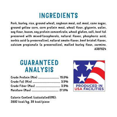 Show full view: Beggin' Strips Beef & Brisket Flavor High Protein Jerky Dog Treats, 25-oz pouch slide 7 of 9