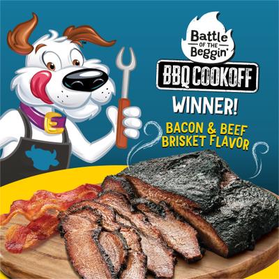Show full view: Beggin' Strips Beef & Brisket Flavor High Protein Jerky Dog Treats, 25-oz pouch slide 4 of 9