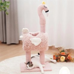 NonoPets Flamingo 35-in Cat Tree