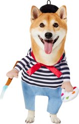 Frisco Front Walking French Artist Dog & Cat Costume, Large