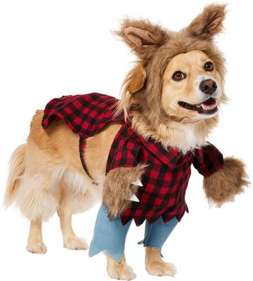 Show full view: Frisco Front Walking Werewolf Dog & Cat Costume, Large slide 4 of 9