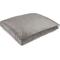 Show in main carousel: Sherry Kline Pet Collection Fur Velvet Reversible Dog Bed, Grey, 30 x 42 x 4-in slide 4 of 5