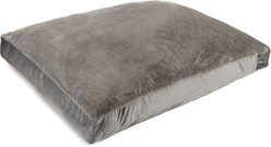 Sherry Kline Pet Collection Fur Velvet Reversible Dog Bed, Grey, 26 x 36 x 4-in slide 2 of 5