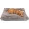 Show in main carousel: Sherry Kline Pet Collection Fur Velvet Reversible Dog Bed, Grey, 30 x 42 x 4-in slide 1 of 5