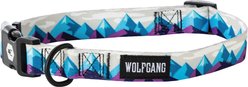 Wolfgang RockyPeaks Polyester Standard Dog Collar, Small: 8.5 to 12.5-in neck, 5/8-in wide