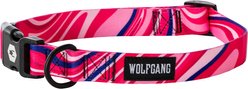 Wolfgang MarbleSwirl Polyester Standard Dog Collar, Medium: 12.5 to 19-in neck, 1-in wide