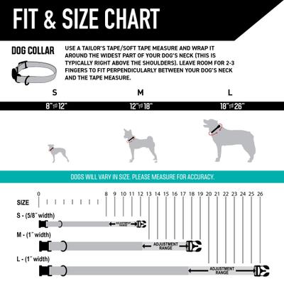 Show full view: Wolfgang LazyDaisy Polyester Standard Dog Collar, Large: 17.5 to 26.5-in neck, 1-in wide slide 5 of 8