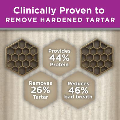 Show full view: Yummy Combs Big Box Carton X-Large Chicken Adult Dental Dog Treats, 26 count slide 6 of 9