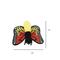 Show in main carousel: SteelDog USA Ruffian Flyer Butterfly Tough-Chewer Plush Dog Toy slide 3 of 6