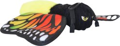SteelDog USA Ruffian Flyer Butterfly Tough-Chewer Plush Dog Toy