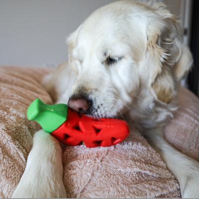 Show full view: SteelDog USA Slow Treater Chili Pepper Treat Dispenser Dog Toy slide 4 of 7