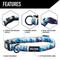 Show in main carousel: Wolfgang RockyPeaks Polyester Standard Dog Collar, Medium: 12.5 to 19-in neck, 1-in wide slide 3 of 7