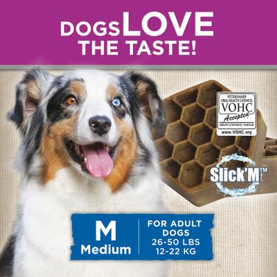 Show full view: Yummy Combs Big Box Carton Medium Chicken Adult Dental Dog Treats, 60 count slide 4 of 9