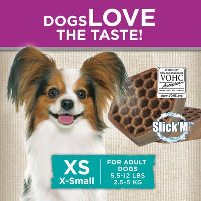 Show full view: Yummy Combs Big Box Carton X-Small Chicken Adult Dental Dog Treats, 190 count slide 4 of 9