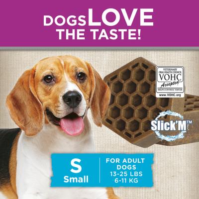 Show full view: Yummy Combs Big Box Carton Small Chicken Adult Dental Dog Treats, 90 count slide 4 of 9