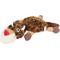 Show in main carousel: SteelDog USA Ruffian Flat Leopard Stuffing-Free Plush Dog Toy slide 1 of 6
