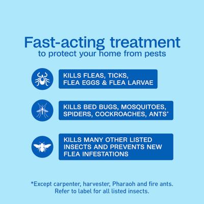 Show full view: Adams Flea & Tick Home Spray, 24-fl oz bottle slide 2 of 13