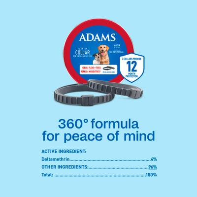 Show full view: Adams Flea & Tick Collar for Dogs & Puppies, 2 count slide 8 of 13