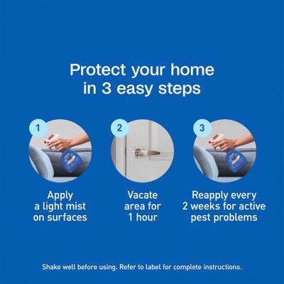 Show full view: Adams Flea & Tick Home Spray, 24-fl oz bottle slide 9 of 13