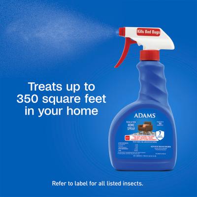 Show full view: Adams Flea & Tick Home Spray, 24-fl oz bottle slide 5 of 13