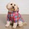 Show in main carousel: Found My Animal Colorblock Plaid Dog Jacket, Small slide 4 of 4