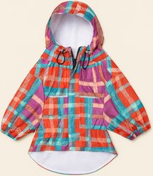 Found My Animal Colorblock Plaid Dog Jacket, Large slide 2 of 4