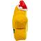 Show in main carousel: GoDog Christmas Holiday TPR Plush Star Tough Squeaky Dog Chew Toy, Yellow/Red, Medium slide 6 of 6