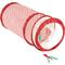 Show in main carousel: SmartyKat Christmas Fringe Frenzy Holiday Cat Tunnel Toy, Red slide 5 of 10