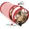 Show in main carousel: SmartyKat Christmas Fringe Frenzy Holiday Cat Tunnel Toy, Red slide 1 of 10