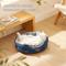 Show in main carousel: Bedsure Round Bolster Anti-Slip Puppy & Kitten Bed with Washable Pillow Cushion, Navy, Small slide 5 of 9