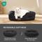 Show in main carousel: Bedsure Round Bolster Anti-Slip Puppy & Kitten Bed with Washable Pillow Cushion, Black, Small slide 4 of 11
