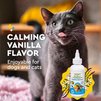 Show full view: RADIUS OralPro+ Vanilla Flavored Dog Probiotic Dental Water Additive Enzymatic Concentrate, 4-fl oz slide 5 of 11