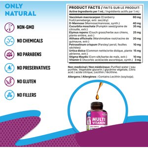 Beloved Pets 21-in-1 Multivitamin Liquid with Glucosamine & Cranberry for Overall Wellness Support in Dogs & Cats, 60 mL